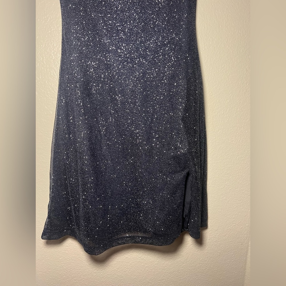 SOLD!!Babyboo Pixie Mini Dress - Black Sparkle - Picture 9 of 12
